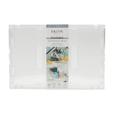 BKLYN Steel Co Foldable Storage Box, 12x8x5 in