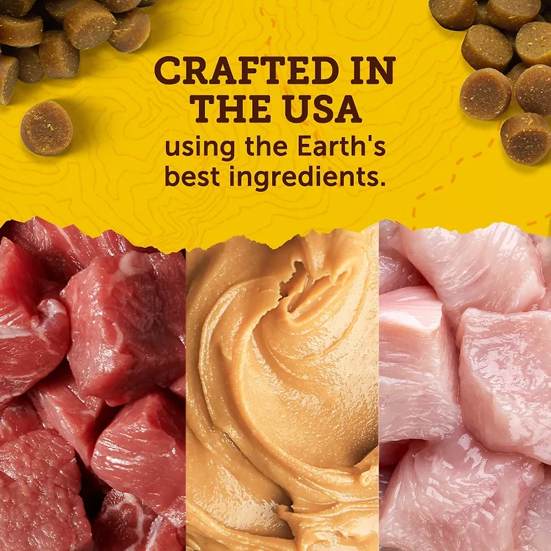 Zuke’s Mini Naturals Dog Training Treats for Dogs of All Sizes, Pet Treats made with Real Peanut Butter
