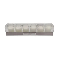 Unscented Wax Tealight Candles, 6 ct