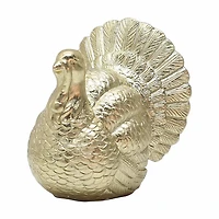 Gold Resin Turkey Tabletop Decor