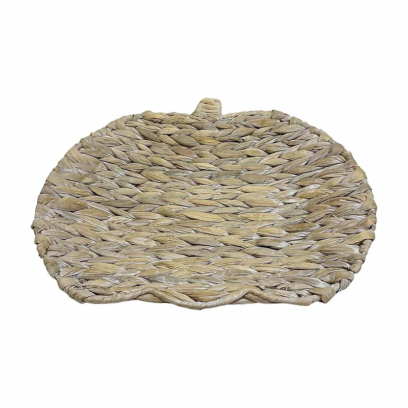 Fall Harvest Woven Pumpkin Tray, Large