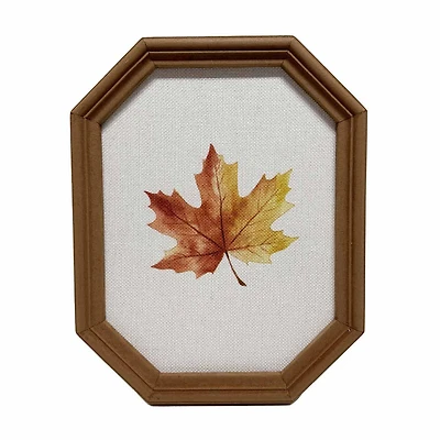 Multicolor Leaf Wall Frame Art