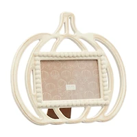 Harvest Pumpkin Shaped Picture Frame