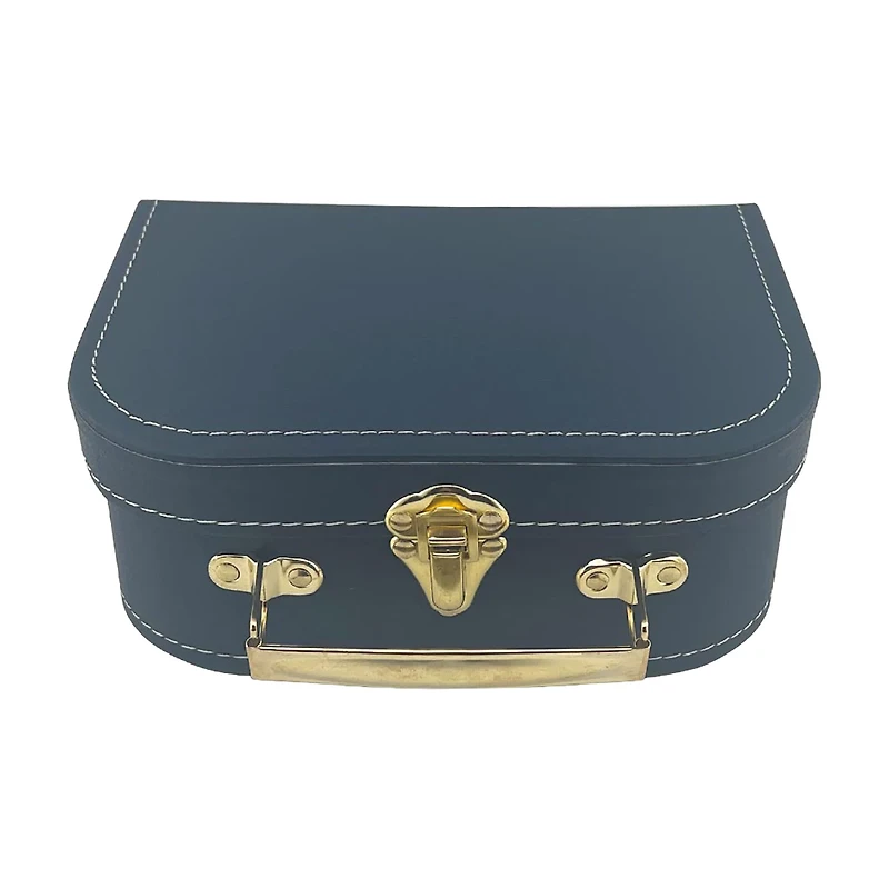 Fall Blue Storage Trunk Box, Small