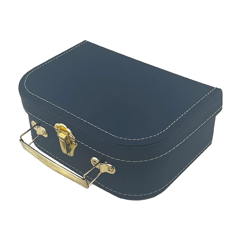 Fall Blue Storage Trunk Box, Small