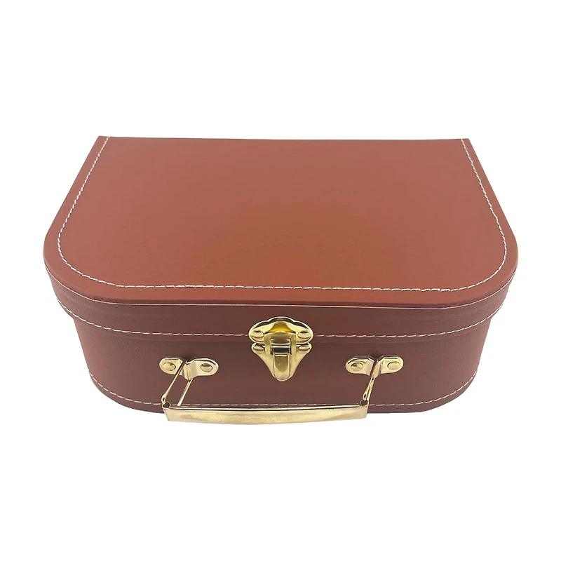 Fall Brown Storage Trunk Box, Medium
