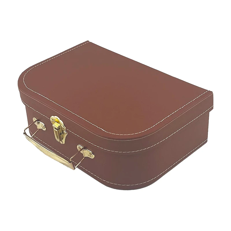 Fall Brown Storage Trunk Box, Medium