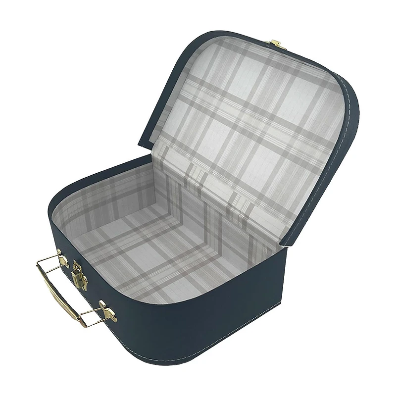 Fall Blue Storage Trunk Box, Medium