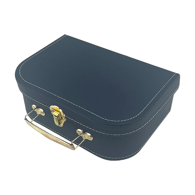 Fall Blue Storage Trunk Box, Medium