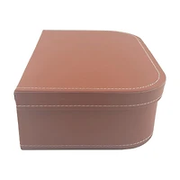 Fall Brown Storage Trunk Box, Large