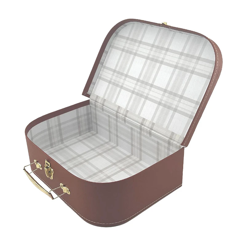 Fall Brown Storage Trunk Box, Large