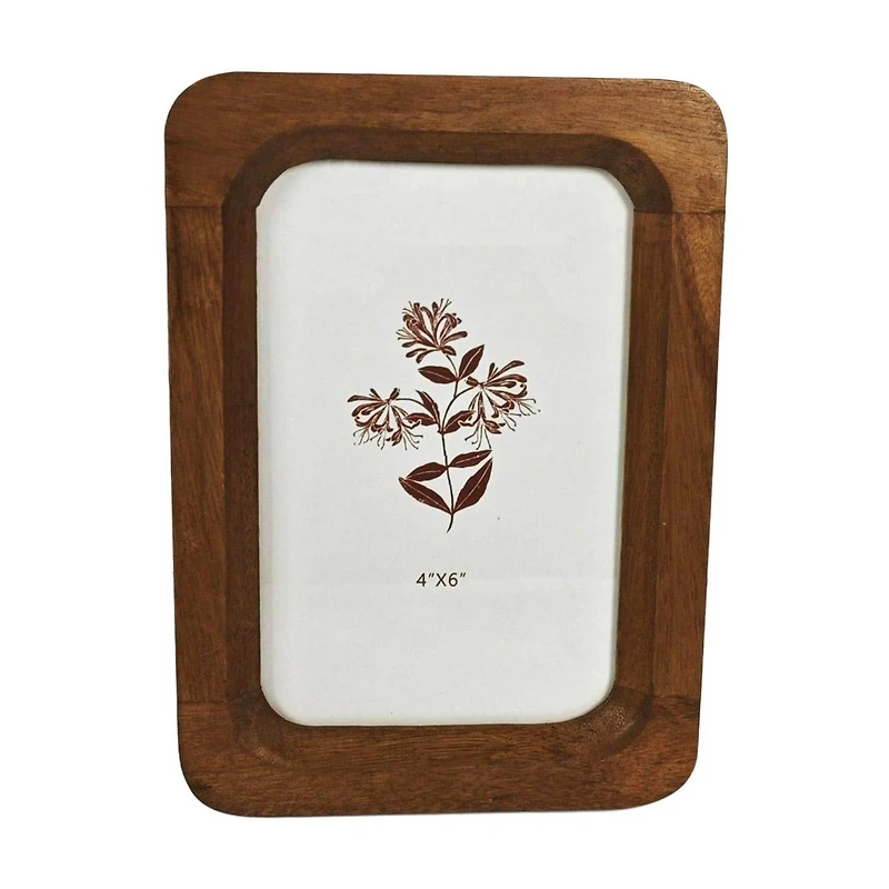 Summer Warm Natural Wood Tone Pine and MDF Photo Frame