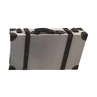 Summer Off-White MDF and Iron Decorative Suitcase
