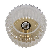 Summer Clear Glass Uplight Lamp, 6x5.5 in