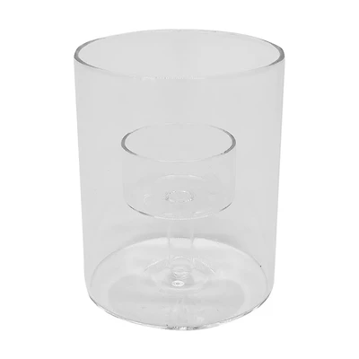 Glass Tealight Candle Holder