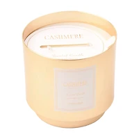 Cashmere Scented Gold Metal Jar Candle, 17 oz