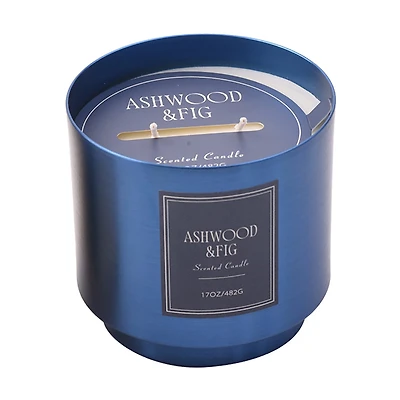 Ashwood & Fig Scented Candle, 17 oz