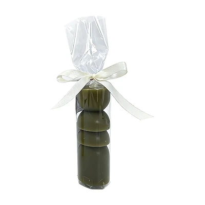 Green Taper Candle