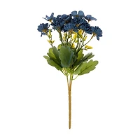 Harvest Blue Artificial Wildflower Floral Pick, 14 in