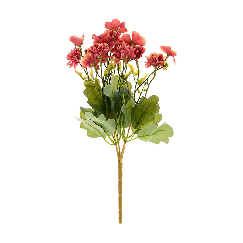 Harvest Red Artificial Wildflower Floral Pick, 14 in