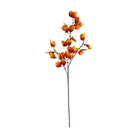 Fall Harvest Orange Artificial Eucalyptus Stem, 37 in