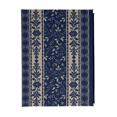 Decorative Blue Tabletop Book Box, Small
