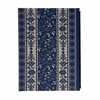Decorative Blue Tabletop Book Box, Small
