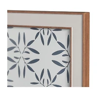 Gray Patterned Polystyrene Photo Frame, 8x10 in