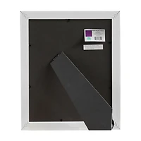 Gray Patterned Polystyrene Photo Frame, 8x10 in