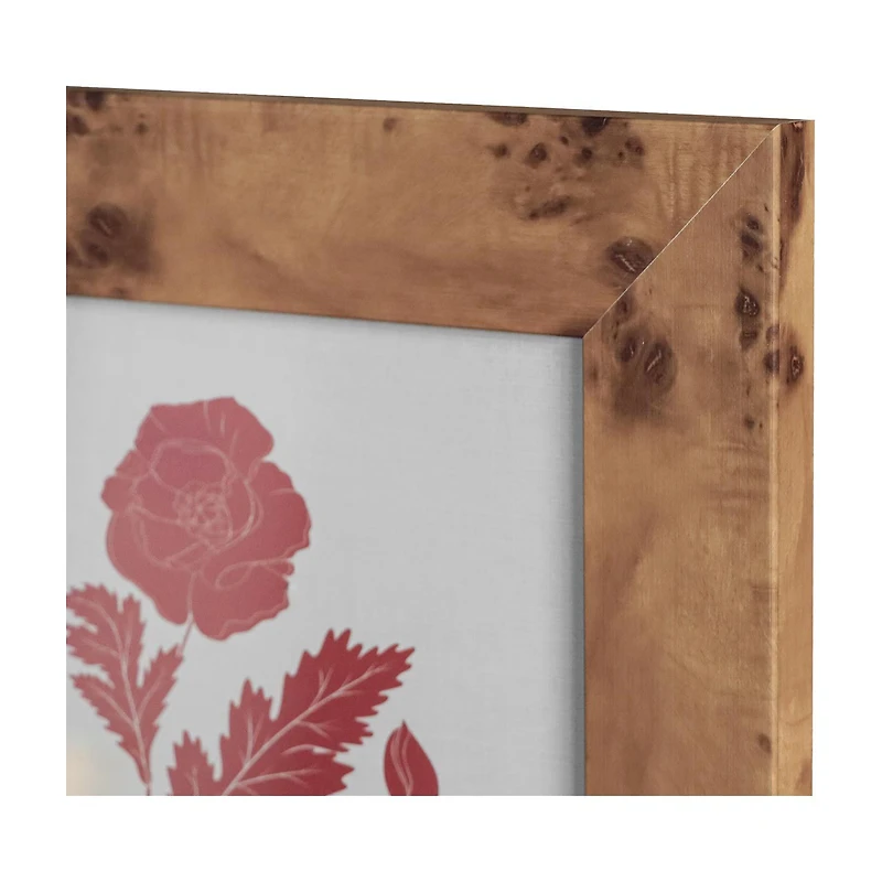 Wood-Tone Autumnal Polystyrene Photo Frame, 8x10 in
