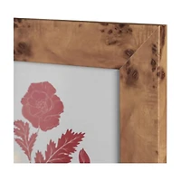 Wood-Tone Autumnal Polystyrene Photo Frame, 8x10 in