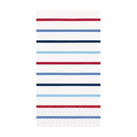 Patriotic Striped Paper Guest Napkins, 16 ct