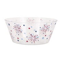 Patriotic Plastic Serving Bowl