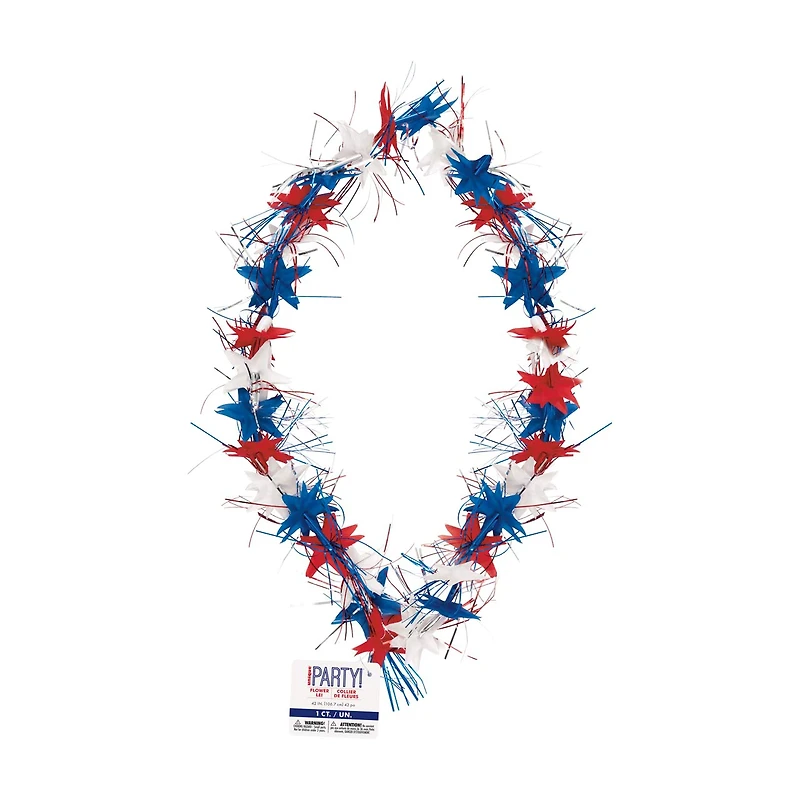 Patriotic Star Lei, 42 in