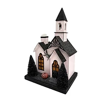 Haunted House Pre-lit Tabletop Décor, 12 in