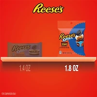 REESE'S OREO® Miniatures Milk Chocolate and White Creme Peanut Butter Cups, Candy Bag, 1.8 oz
