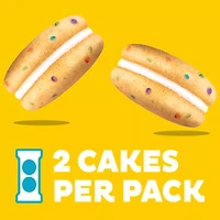 OREO Cakesters Confetti Cake Soft Snack Cakes, 5 - 2.02 oz Snack Packs