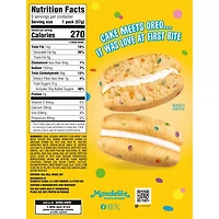 OREO Cakesters Confetti Cake Soft Snack Cakes, 5 - 2.02 oz Snack Packs