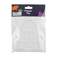 Halloween White Ghost Shaped Bubble Popper Toy