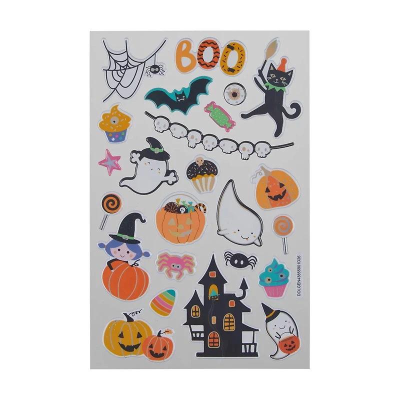 Halloween Novelty Stickers, Assorted, 24 ct