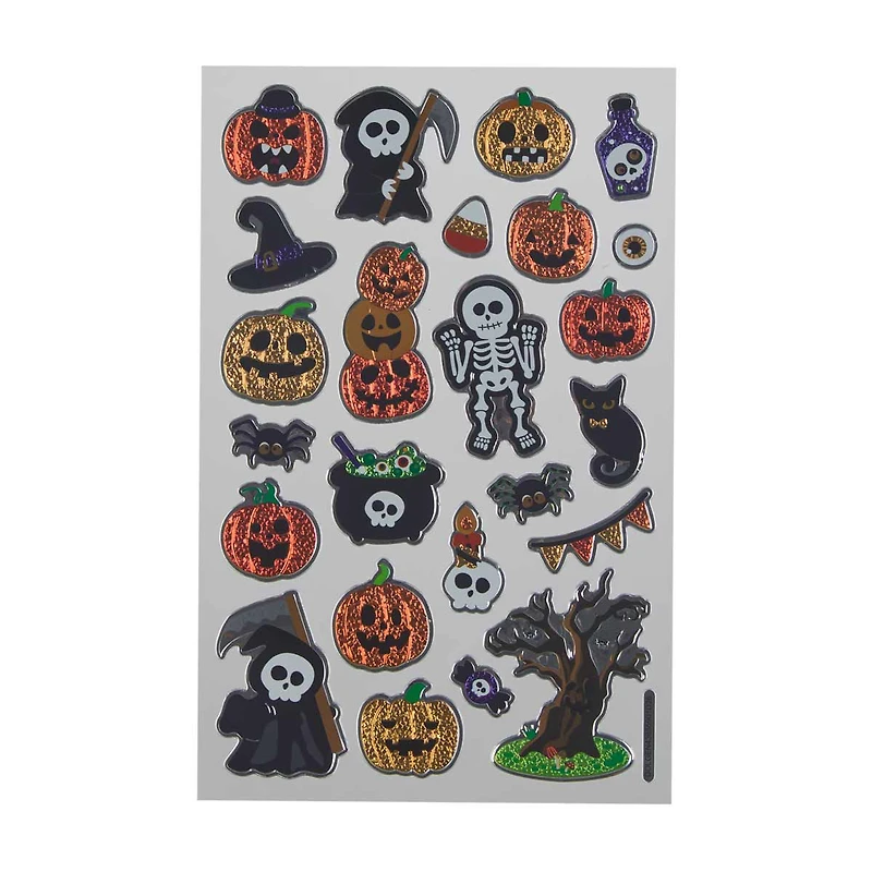 Halloween Novelty Stickers, Assorted, 24 ct