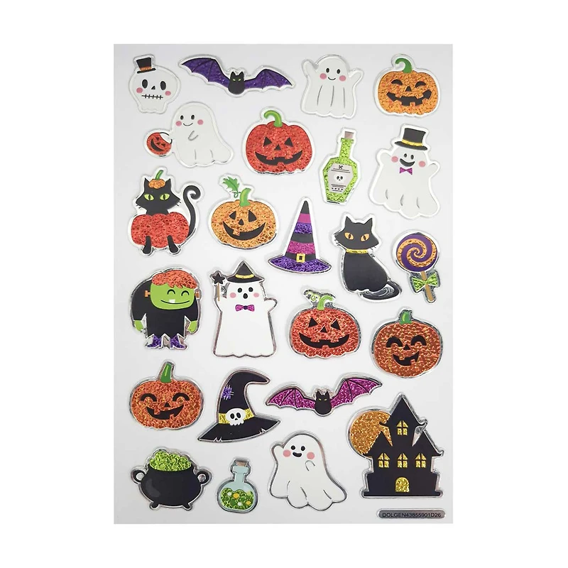 Halloween Novelty Stickers, Assorted, 24 ct