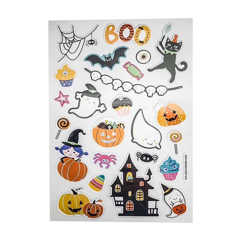 Halloween Novelty Stickers, Assorted, 24 ct