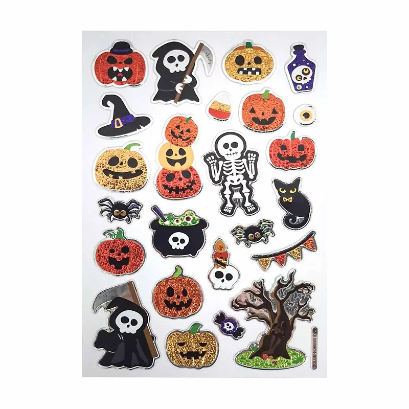 Halloween Novelty Stickers, Assorted, 24 ct