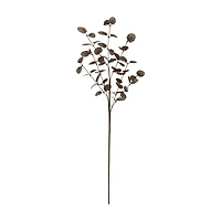 Harvest Light Brown Faux Eucalyptus Leaves, 27 in