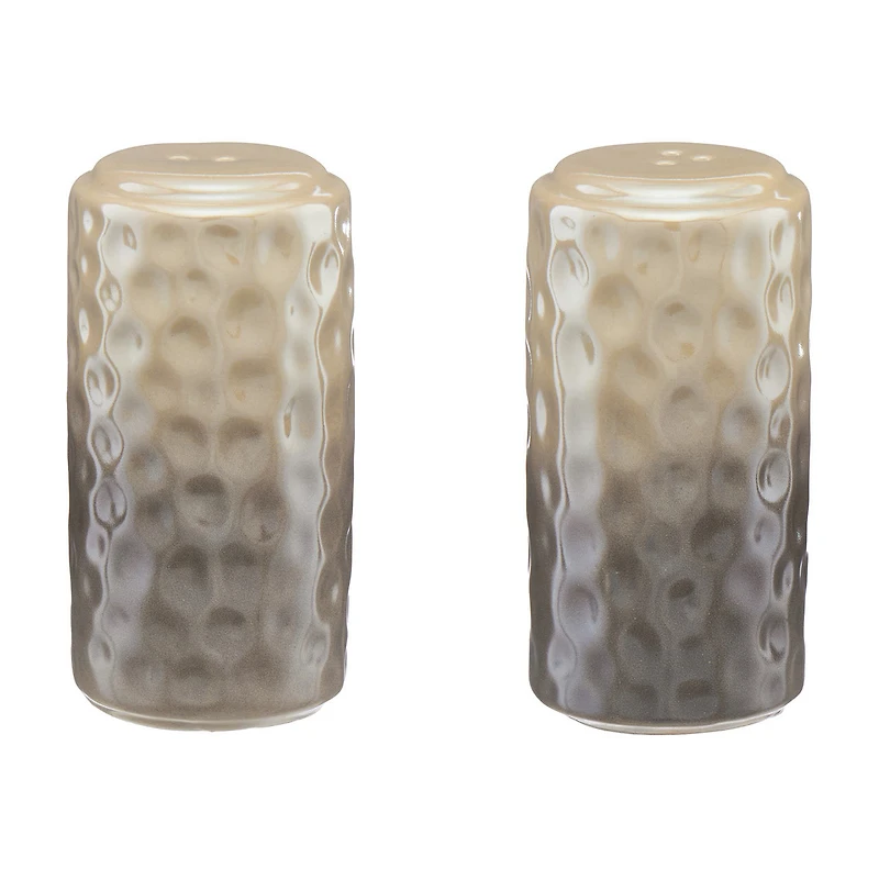 Just In For Your Homer Hammered Ombre Salt & Pepper Shakers