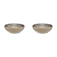 Hammered Ombre Bowls, Set of 2