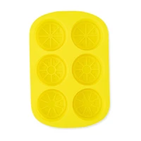 Core Kitchen Silicone Lemon Mold Pan, Set of 6