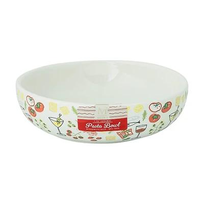 Medici Ceramic Pasta Bowl, 7.75 in