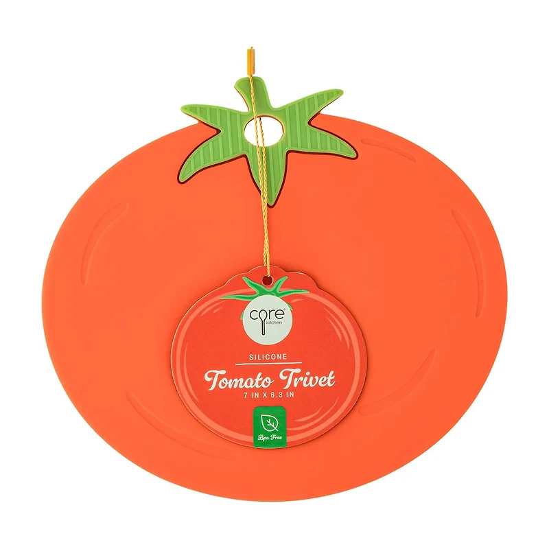 Core Kitchen Silicone Tomato Trivet, 7x6.3 in